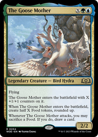 The Goose Mother (Promo Pack) [Wilds of Eldraine Promos]