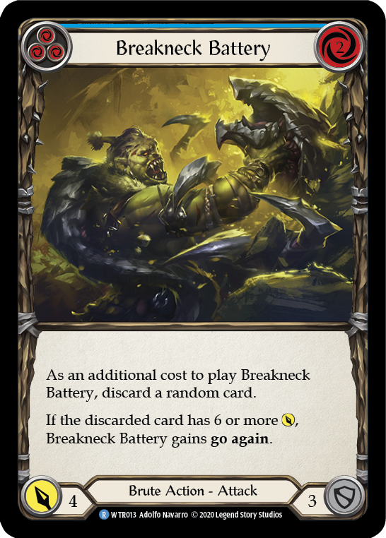 Breakneck Battery (Blue) [U-WTR013] Unlimited Normal