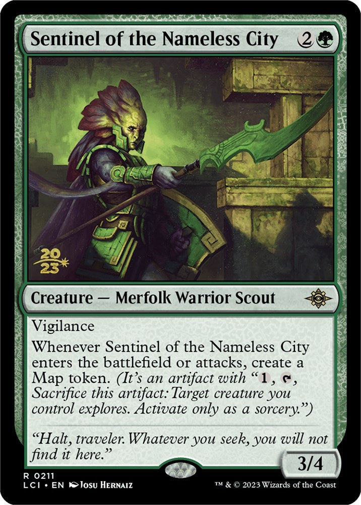 Sentinel of the Nameless City [The Lost Caverns of Ixalan Prerelease Cards]