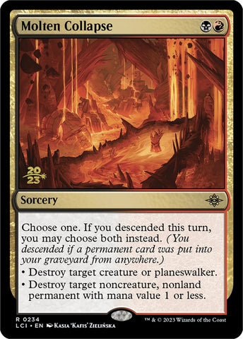Molten Collapse [The Lost Caverns of Ixalan Prerelease Cards]