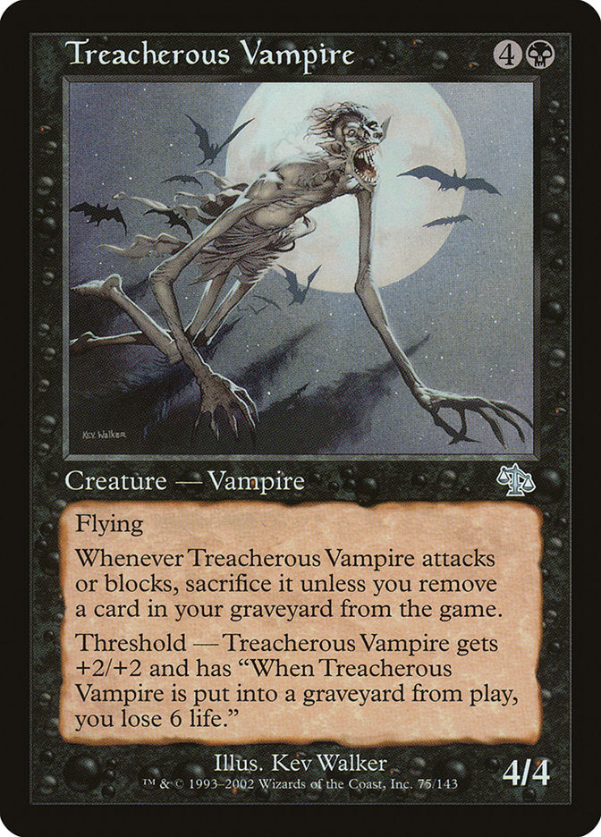 Treacherous Vampire [Judgment]