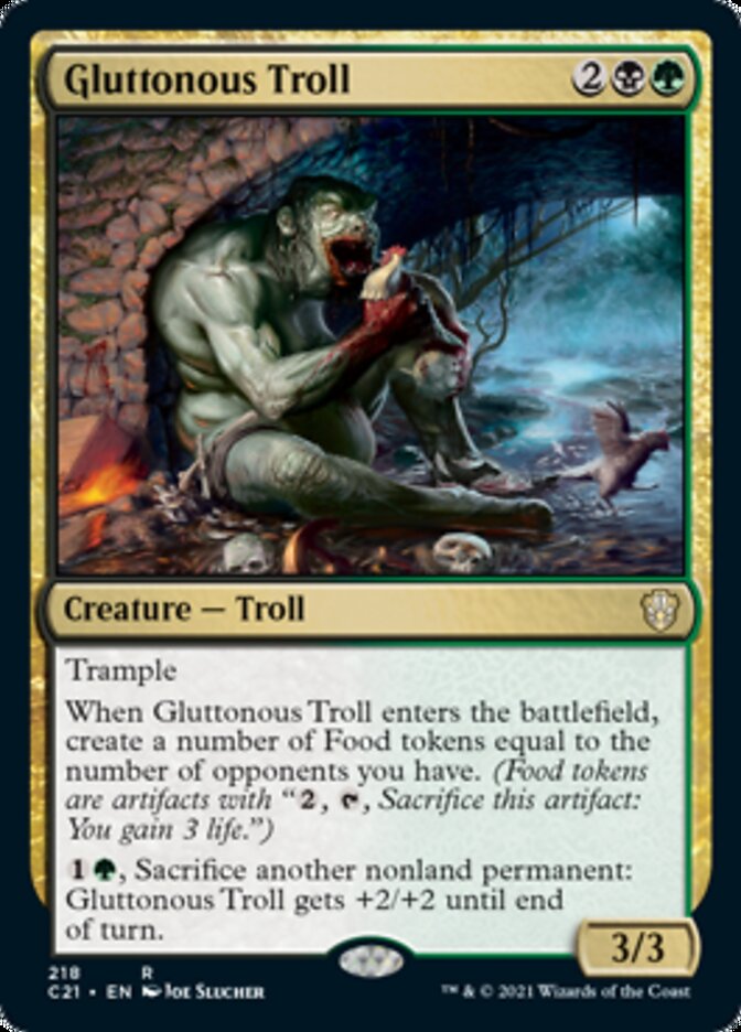 Gluttonous Troll [Commander 2021]