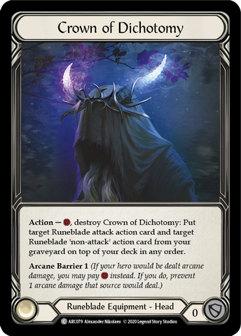 Crown of Dichotomy [U-ARC079] Unlimited Rainbow Foil