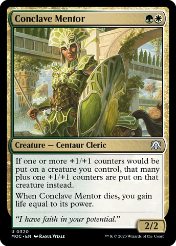 Conclave Mentor [March of the Machine Commander]