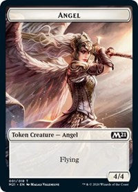 Angel // Griffin Double-sided Token [Core Set 2021 Tokens]