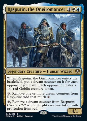 Rasputin, the Oneiromancer [Dominaria United Commander]