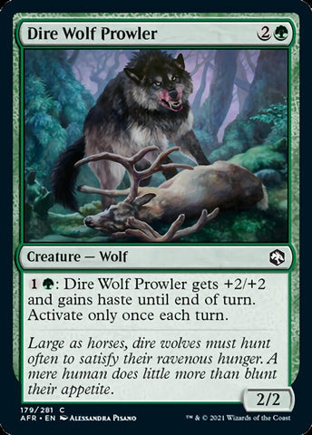 Dire Wolf Prowler [Dungeons & Dragons: Adventures in the Forgotten Realms]