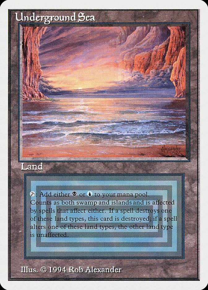 mtg underground sea 英語 ▻Magic-Style◅ MTG - Underground Sea - ALPHA - Played | eBay