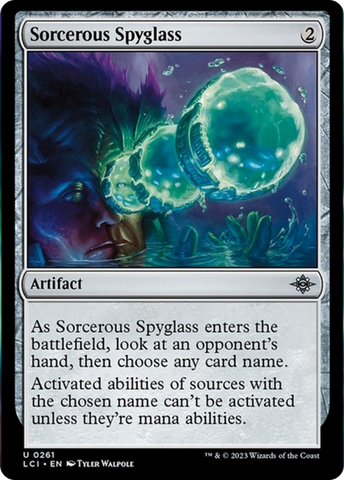 Sorcerous Spyglass [The Lost Caverns of Ixalan]