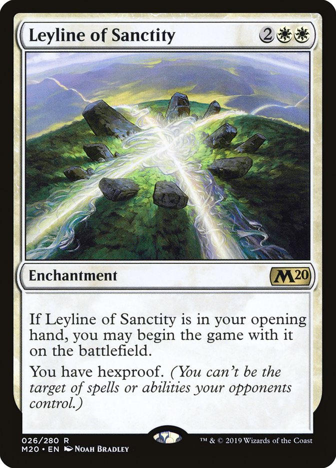 Leyline of Sanctity [Core Set 2020]