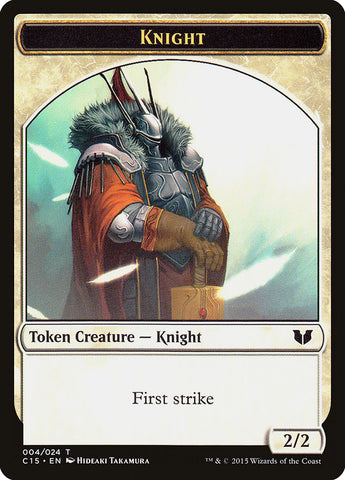 Knight Token (004/024) [Commander 2015 Tokens]