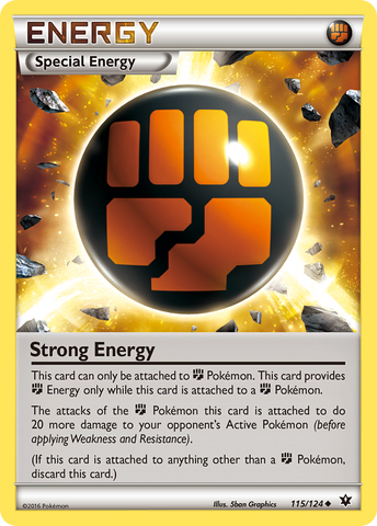 Strong Energy (115/124) [XY: Fates Collide]