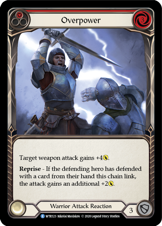 Overpower (Red) [U-WTR123] Unlimited Normal