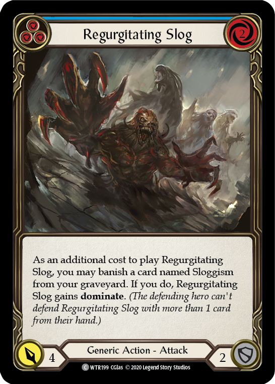 Regurgitating Slog (Blue) [U-WTR199] Unlimited Normal