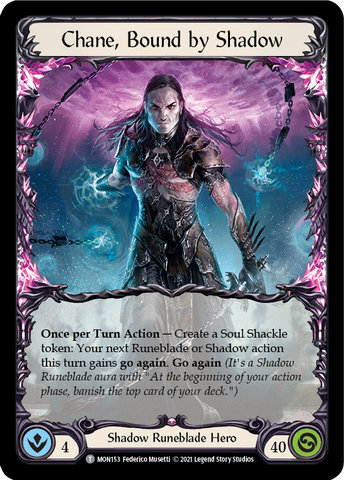 Chane, Bound by Shadow // Chane [MON153 // MON154] 1st Edition Normal