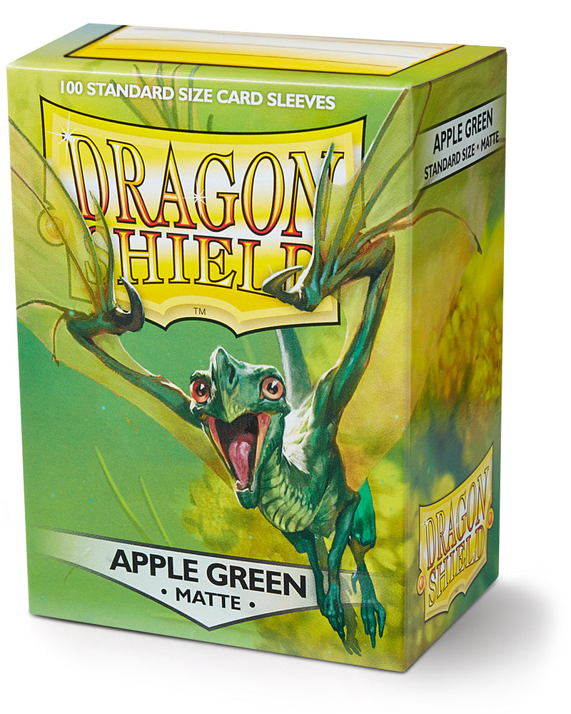 Dragon Shield 100 Standard Size Card Sleeves - Matte Clear