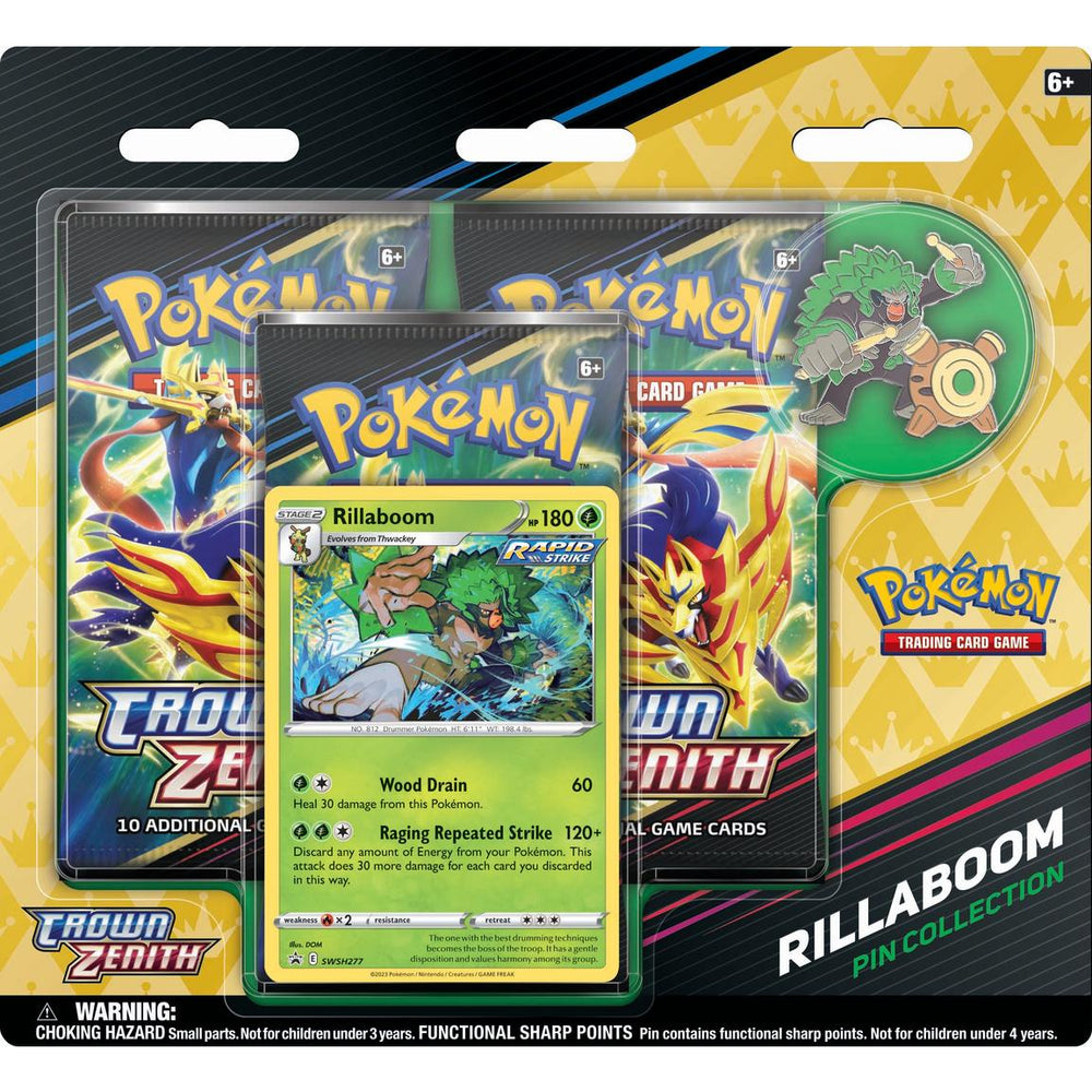 Pokemon Crown Zenith Pin Collection