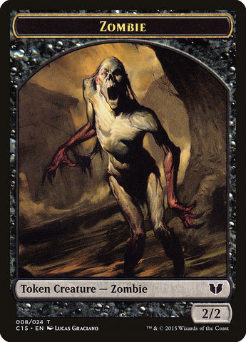 Germ // Zombie Double-Sided Token [Commander 2015 Tokens]