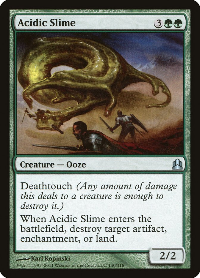 Acidic Slime [Commander 2011]