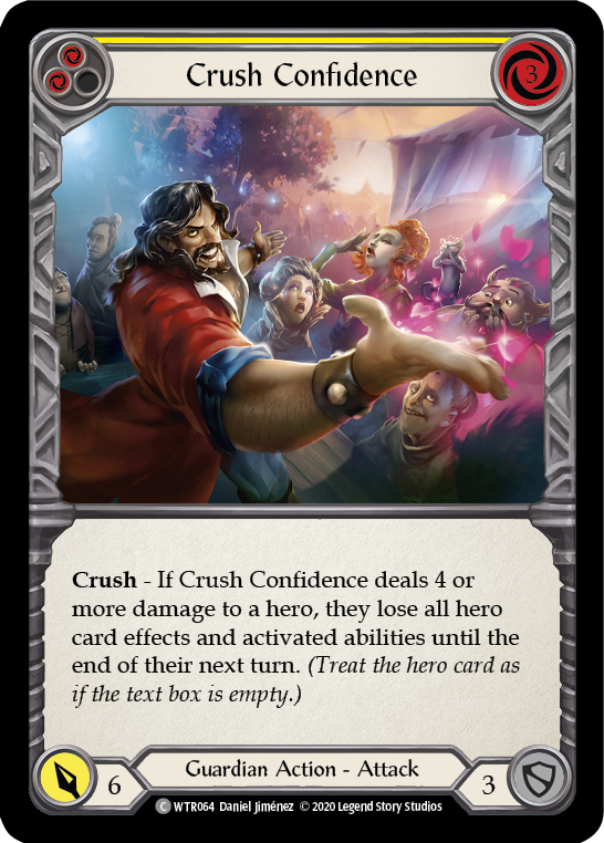 Crush Confidence (Yellow) [U-WTR064] Unlimited Normal