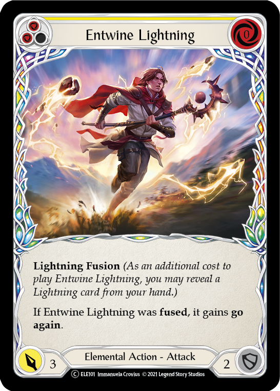 Entwine Lightning (Yellow) [U-ELE101] Unlimited Normal