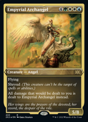 Empyrial Archangel (Foil Etched) [Double Masters 2022]