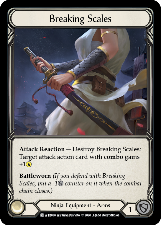 Breaking Scales [U-WTR080] Unlimited Rainbow Foil