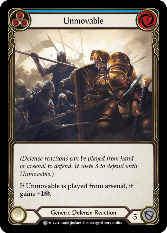 Unmovable (Blue) [U-WTR214] Unlimited Normal