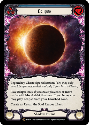 Eclipse [U-MON190-RF] Unlimited Rainbow Foil