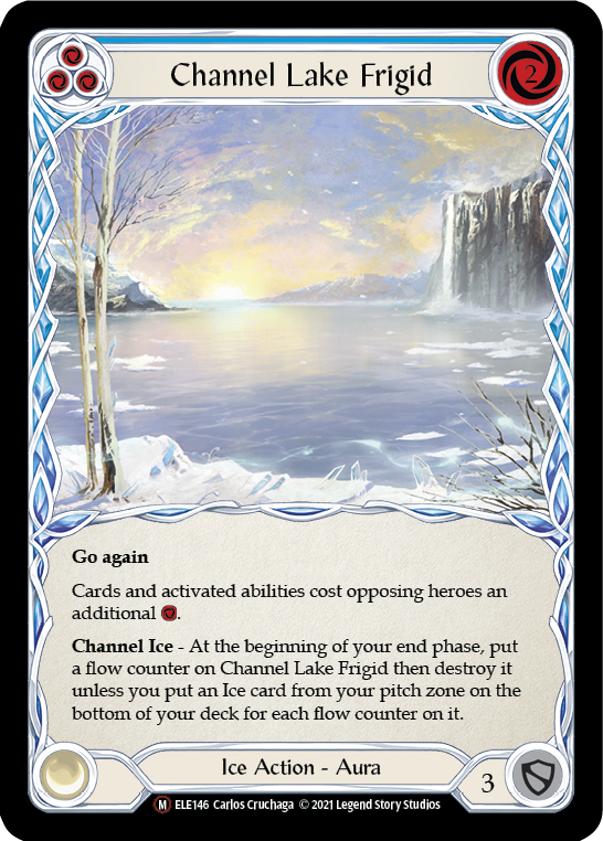 Channel Lake Frigid [U-ELE146] Unlimited Rainbow Foil
