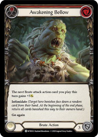 Awakening Bellow (Red) [U-WTR032] Unlimited Normal