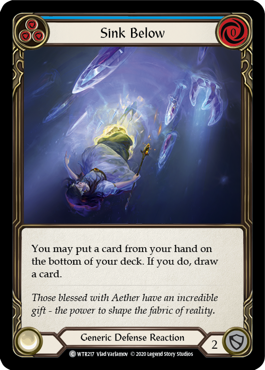 Sink Below (Blue) [U-WTR217] Unlimited Normal