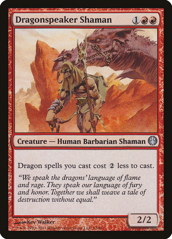 Dragonspeaker Shaman [Duel Decks: Knights vs. Dragons]