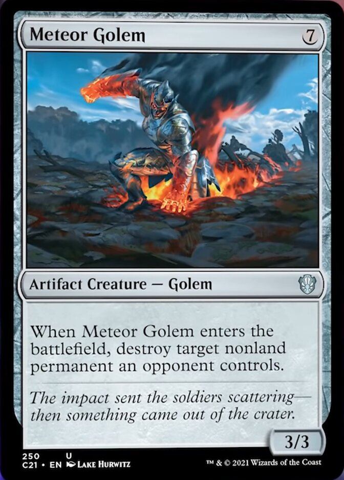 Meteor Golem [Commander 2021]