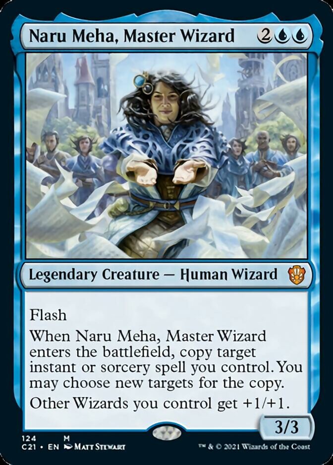 Naru Meha, Master Wizard [Commander 2021]