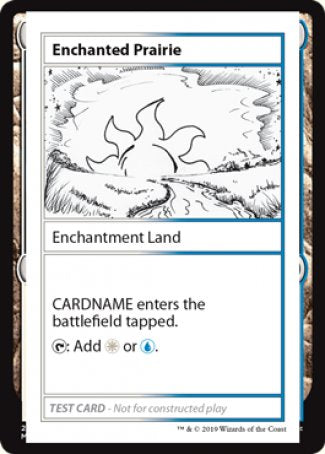 Enchanted Prairie (2021 Edition) [Mystery Booster Playtest Cards]
