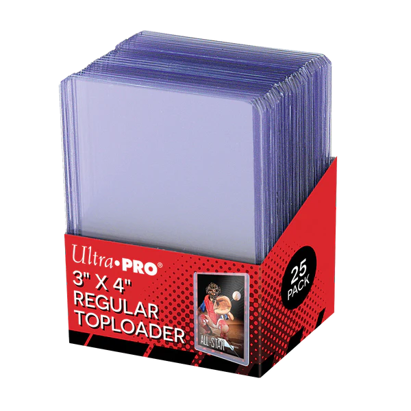 3" x 4" Clear Regular Toploaders (25ct)
