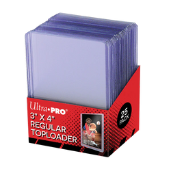 3" x 4" Clear Regular Toploaders (25ct)